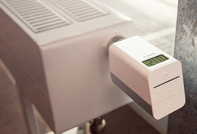 Heizkörper mit Bosch Smart Home Thermostatkopf