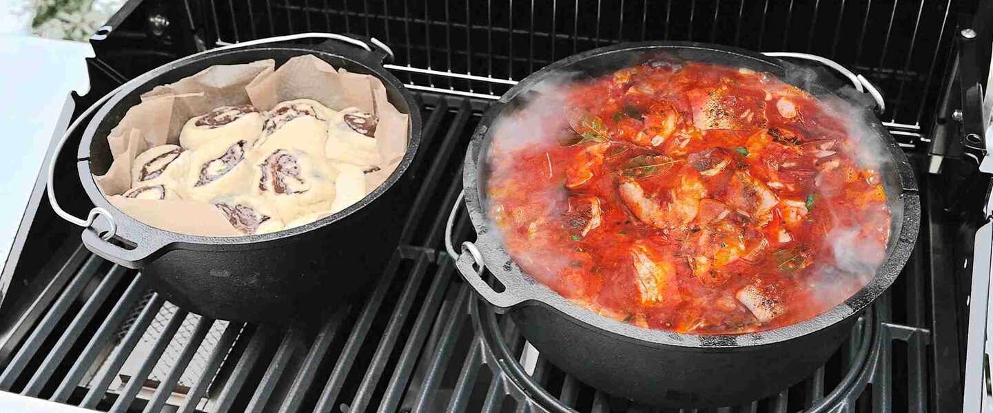 Zwei Dutch Oven