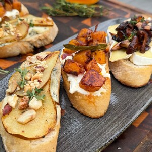 Herbst-Crostini