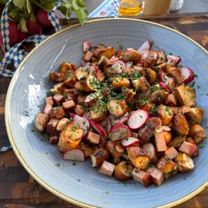 Laugenbrezel-Salat