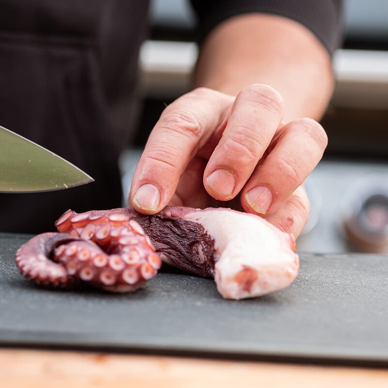 Pulpo-Burger vom Grill | richtiggut.de