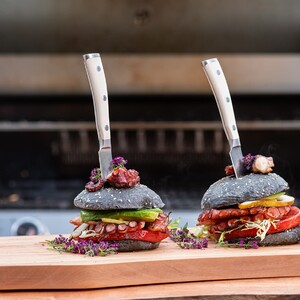 Pulpo-Burger vom Grill