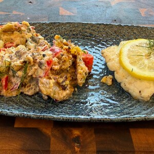 Smashed Potato Salad