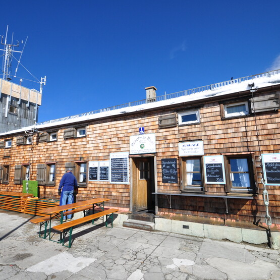 Münchener Haus auf der Zugspitze