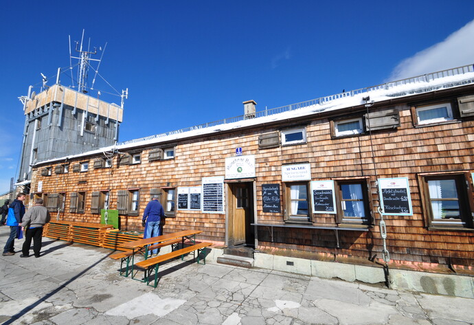 Münchener Haus auf der Zugspitze