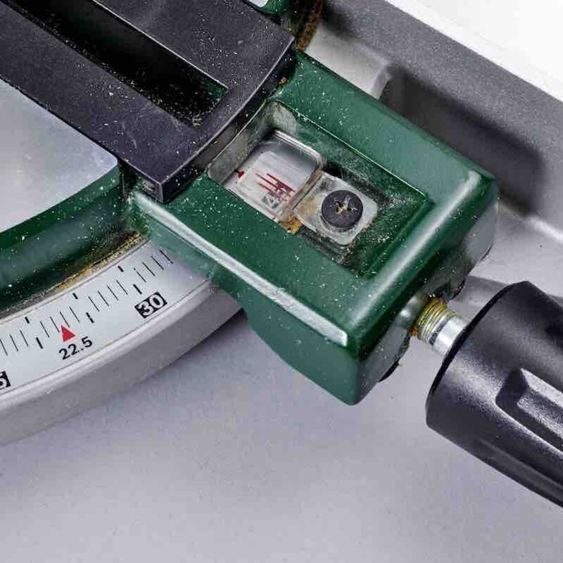 45-Grad-Winkel einstellen