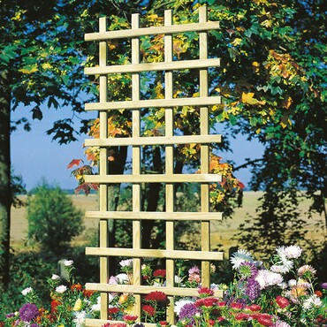 Rankhilfe aus Holz für Kletterpflanzen