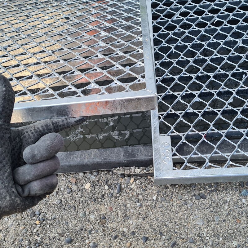 Rost auflegen