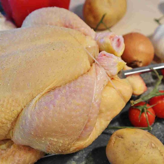 Huhn am Grillspie&szlig;