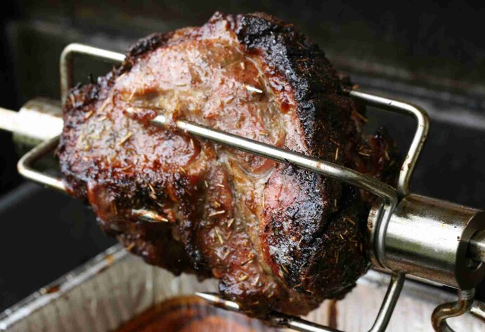 Schale unter Spie&szlig;braten