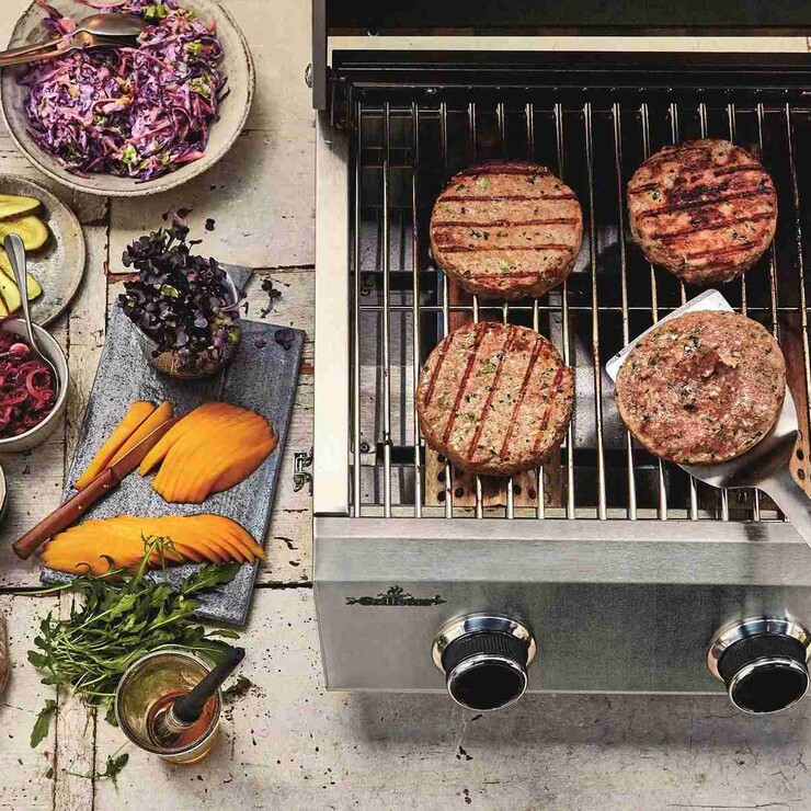 Leckere Grillrezepte: Gefl&uuml;gelburger