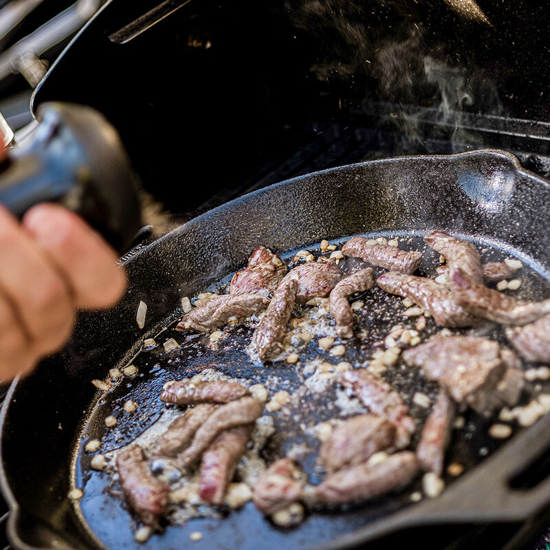 Fleisch würzen
