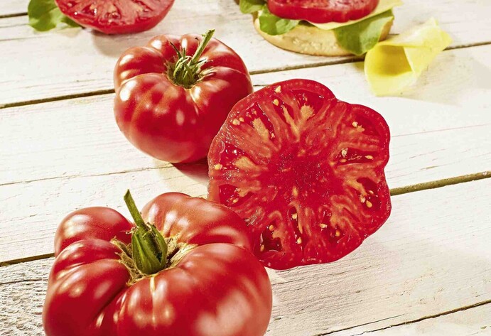 Steak-Tomate 'Buffalosteak'