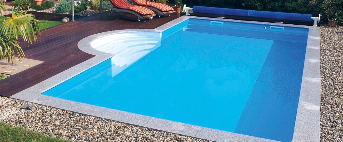 Rechteckiger Einbaupool