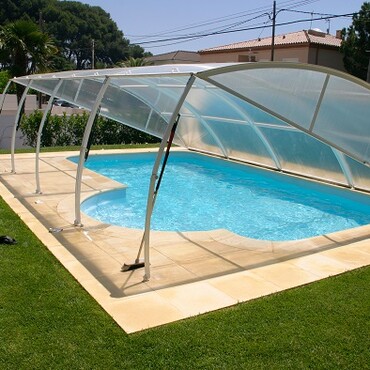 Poolüberdachung