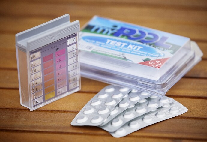 pH Wert Testkit für den Pool
