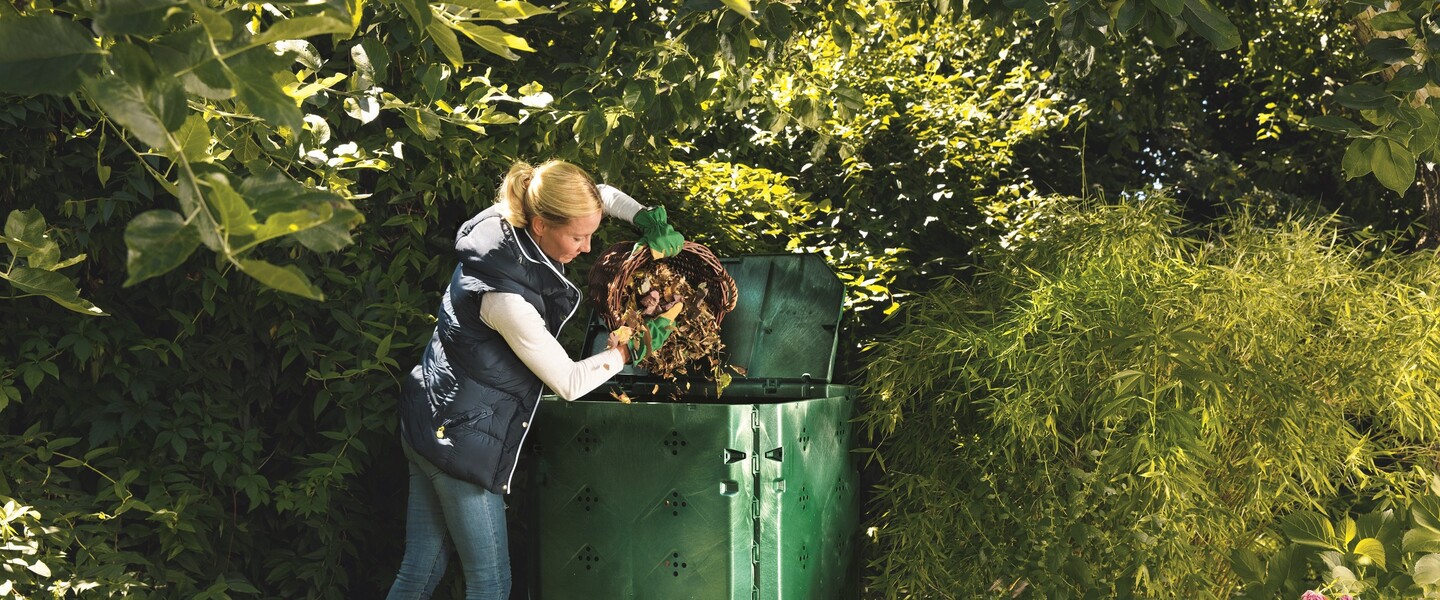 Komposthaufen anlegen