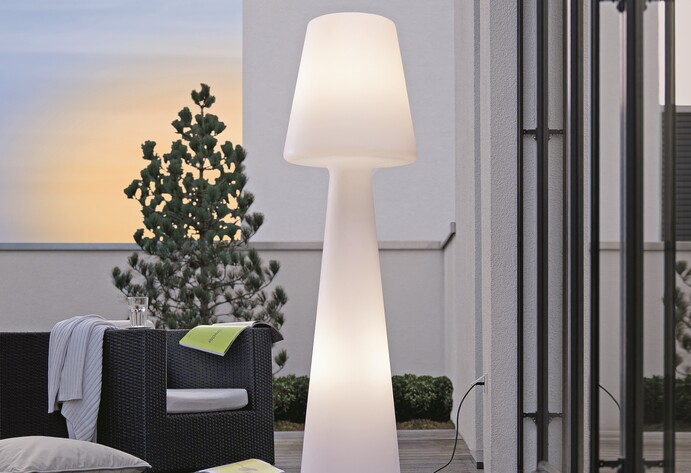 Stehlampe