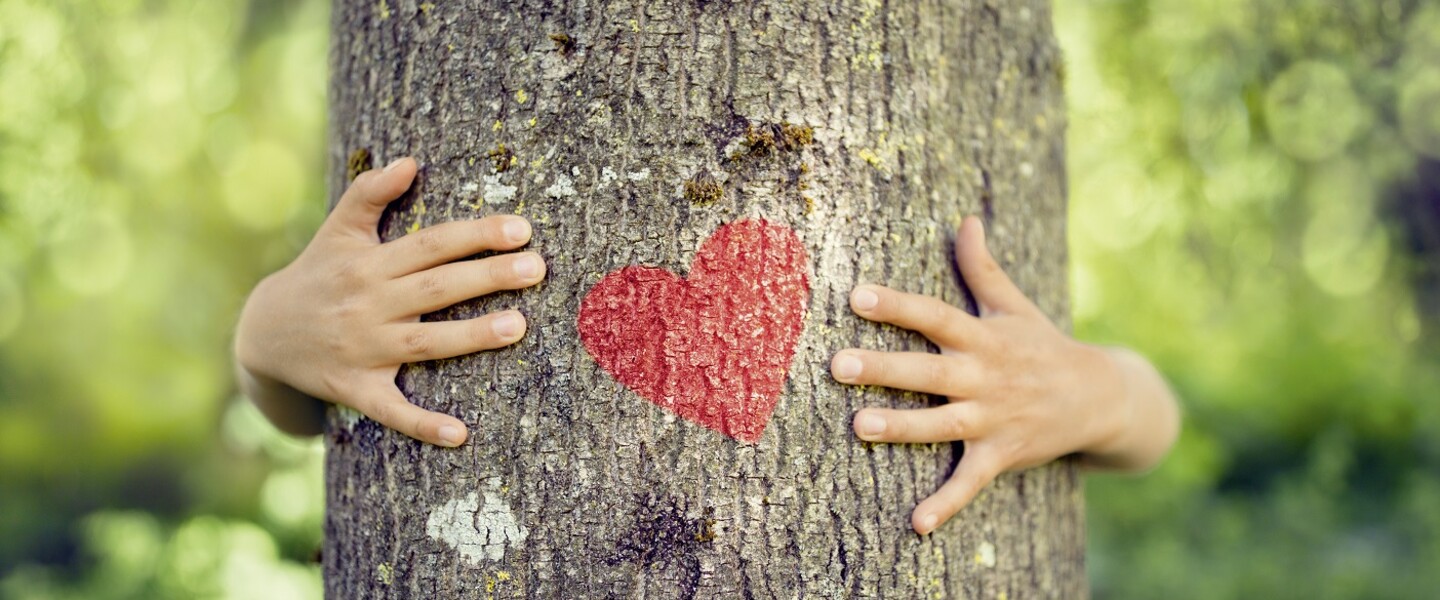 Baum mit Herz