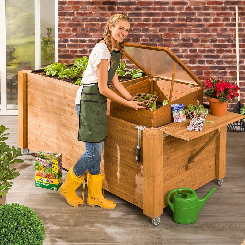 Hochbeet bauen und befüllen: Bepflanzung