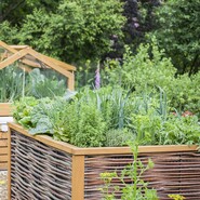 Hochbeete im Garten
