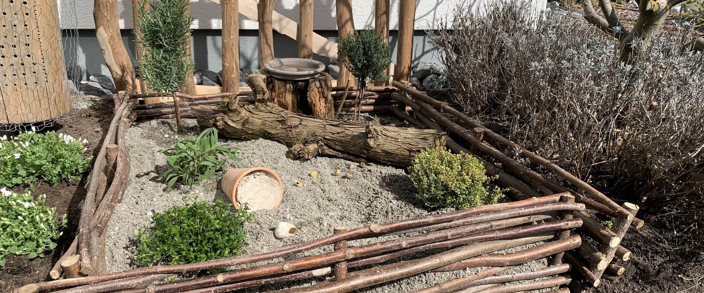 Sandarium f&uuml;r die Wildbiene