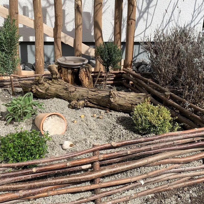 Sandarium für die Wildbiene