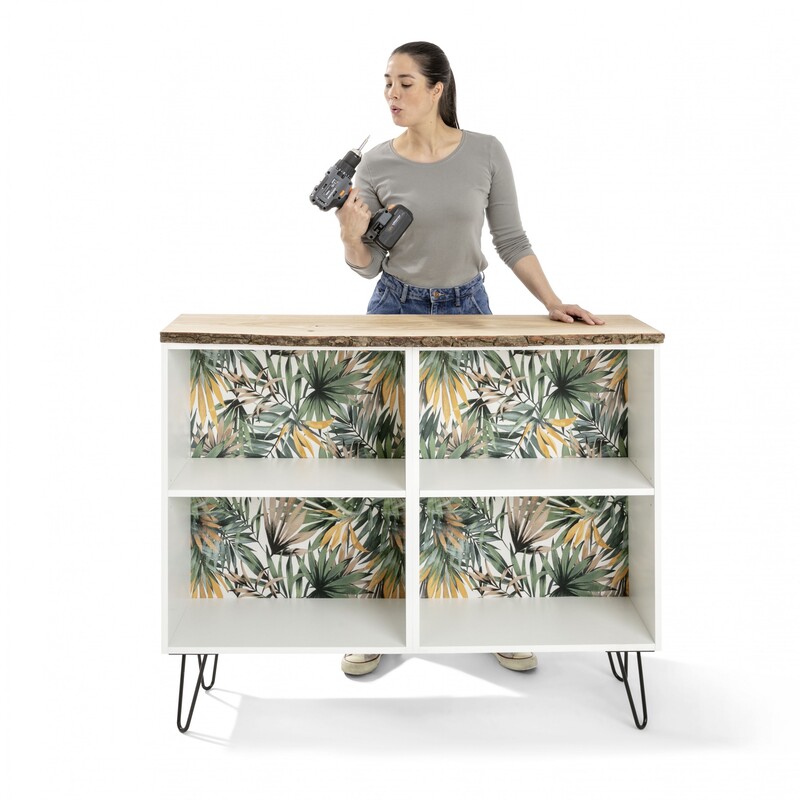 DIY: Kommode tapezieren