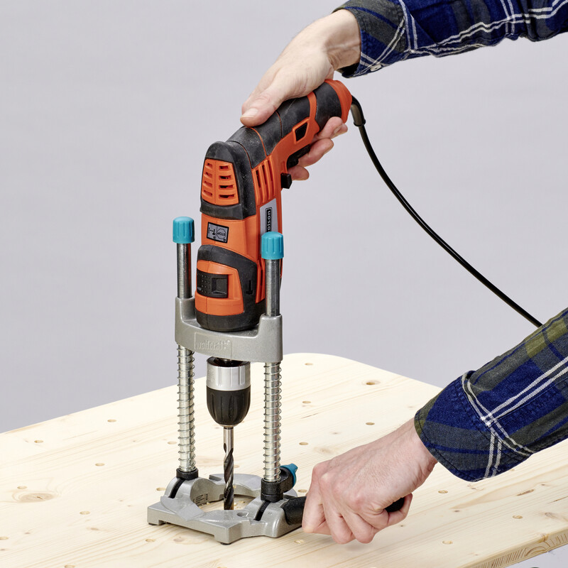 DIY Flexiregal: L&ouml;cher bohren