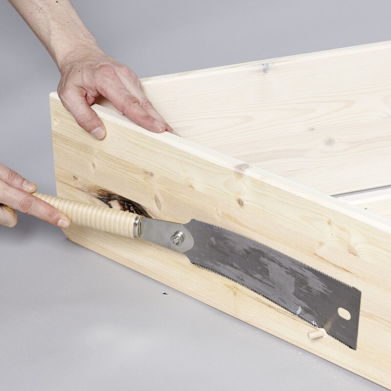 Holzstifte absägen