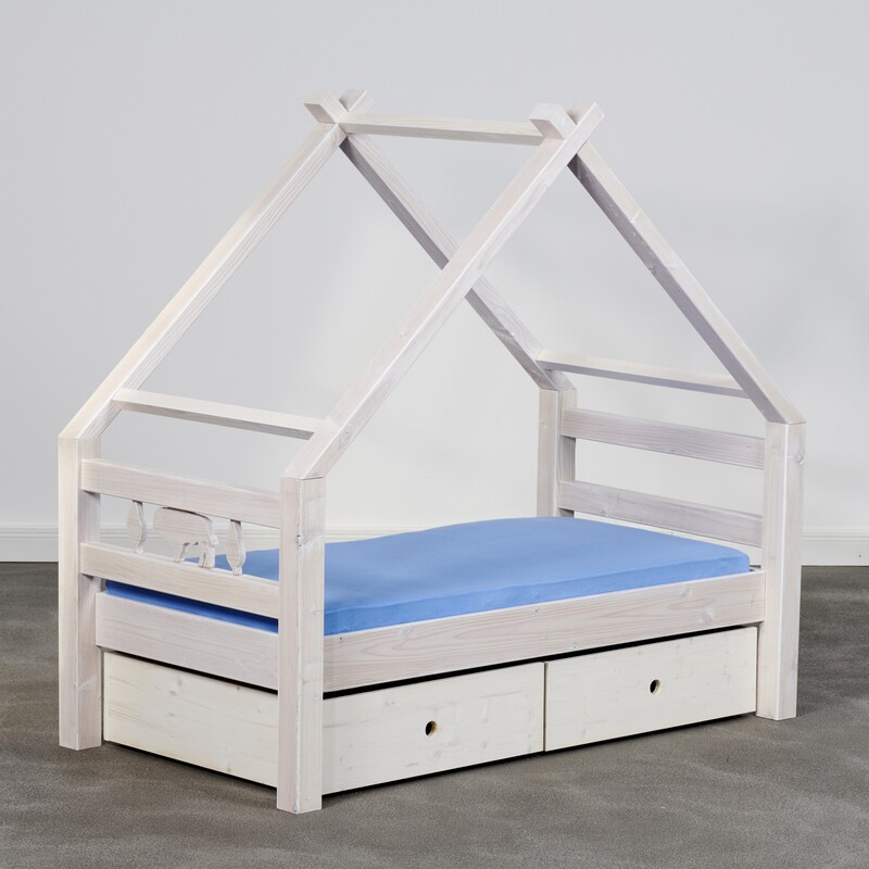 Tipi-Bett fertig