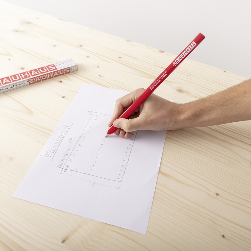Memoboard selber machen: Fädelmuster skizzieren