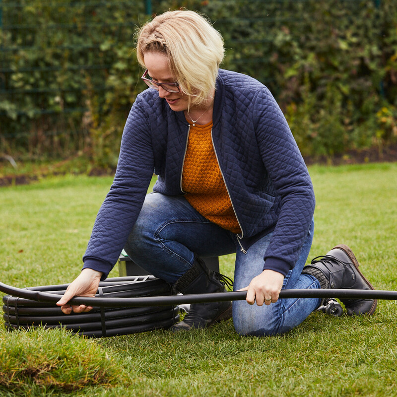 Workshop Bewässerung für den Garten: Schlauchlänge ausmessen