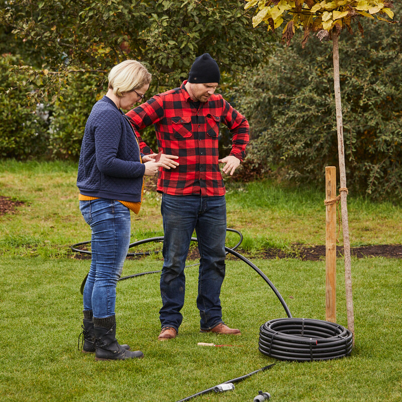Workshop Bewässerung für den Garten: Schlauch testen