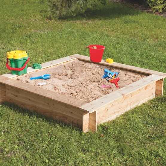 Sandkasten ohne Kinder