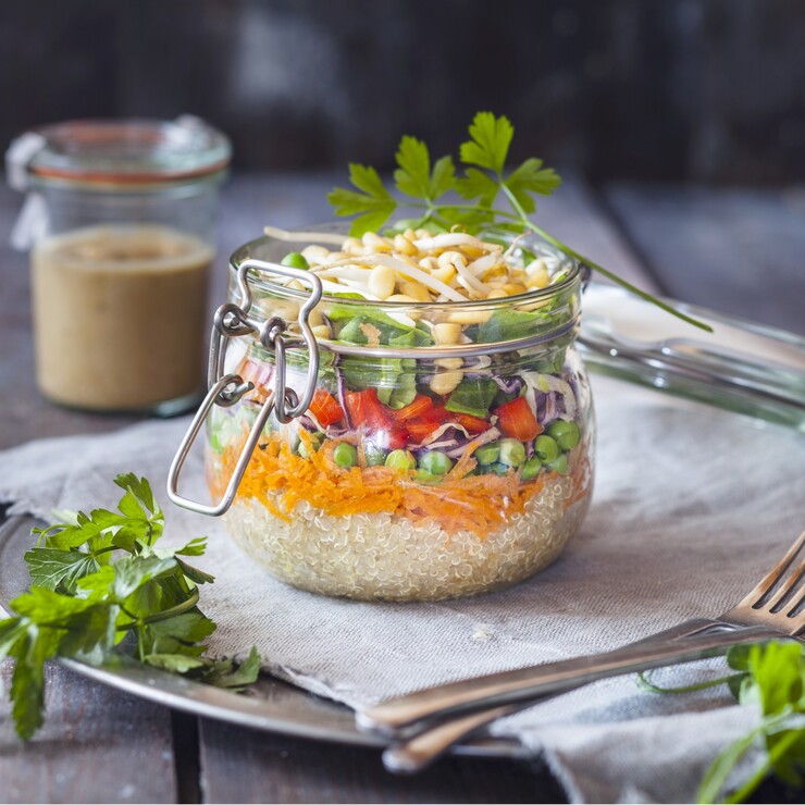 Regenbogen-Salat