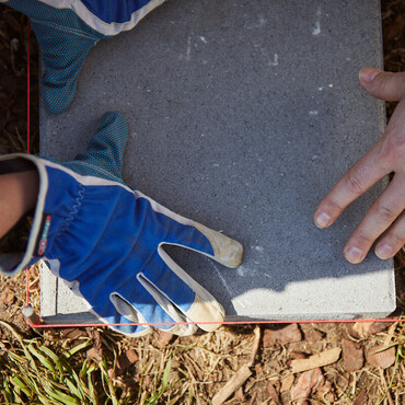 Platten verlegen