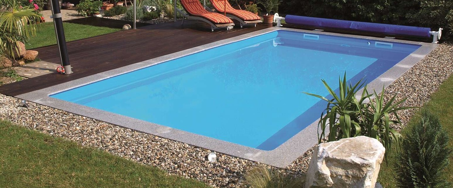 Einbaupool im Garten