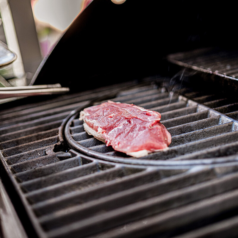 Entenbrust auf der Hauptseite angrillen