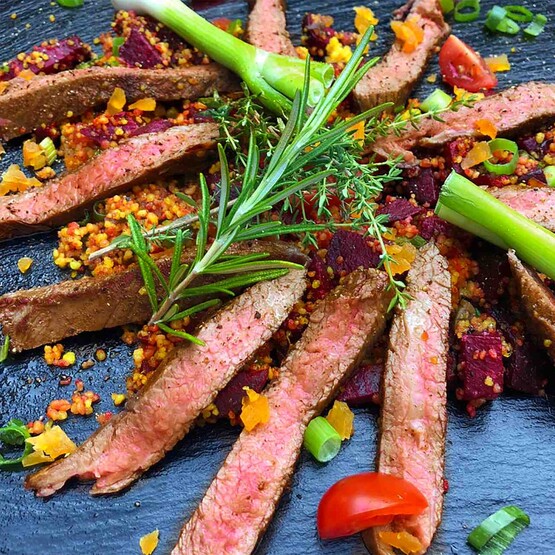 Zartes Flanksteak