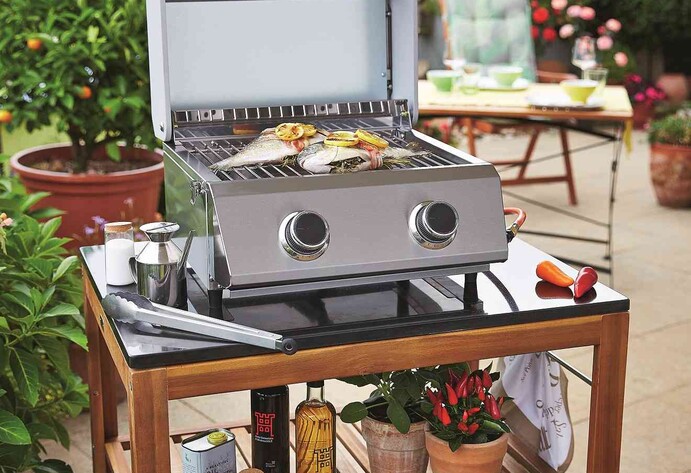 Kleiner Gasgrill