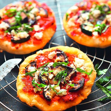 Mini-Pizzen vom Grill