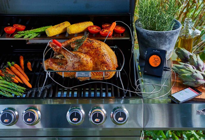 Hühnchen auf dem Grill