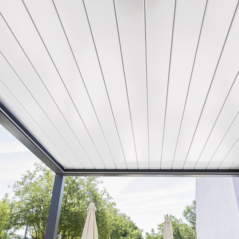 Geschlossene Wismar-NFI Pergola Bio
