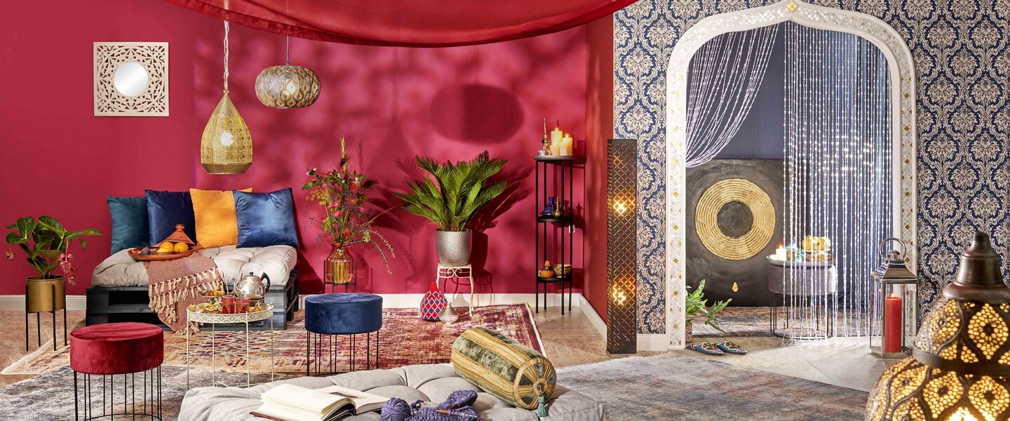 Orientalische Wohnwelt im &Uuml;berblick