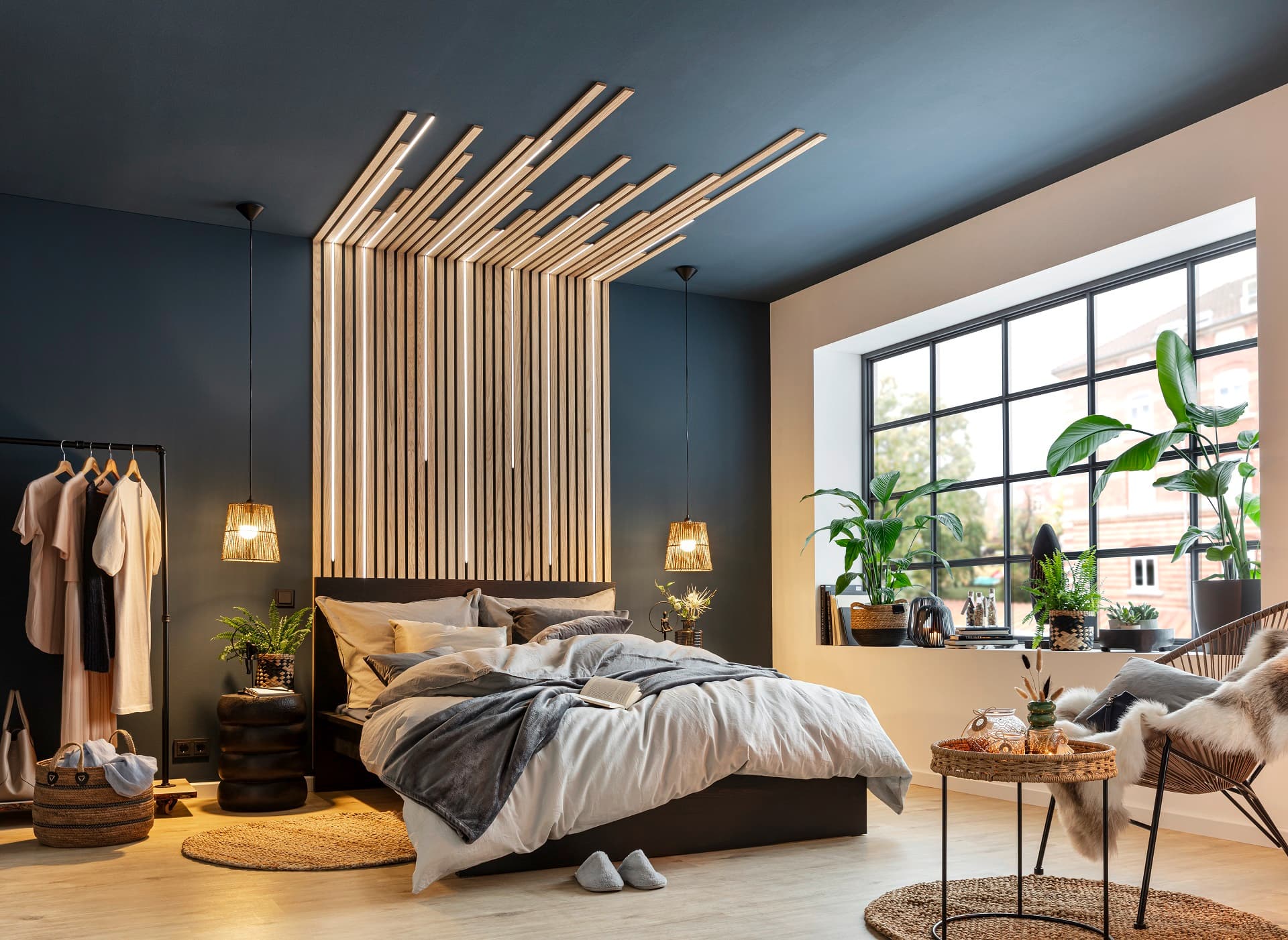 kreative wandgestaltung hinter deinem bett | richtiggut.de