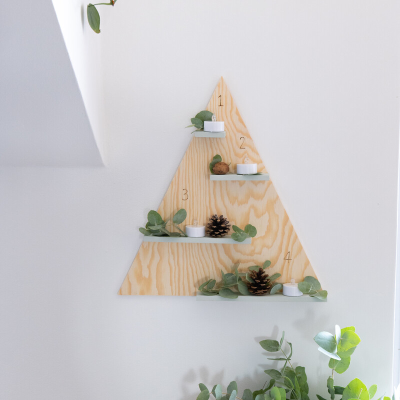 Adventskranz selber bauen