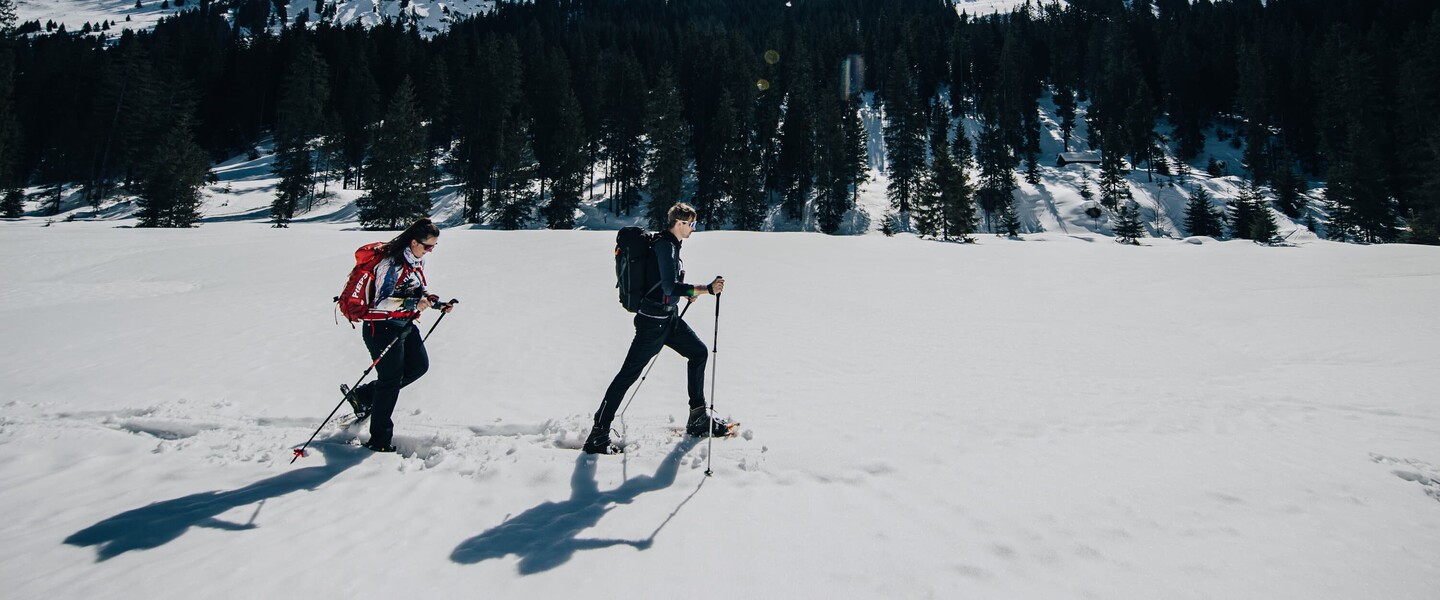 Alexander und Stefanie im Schnee