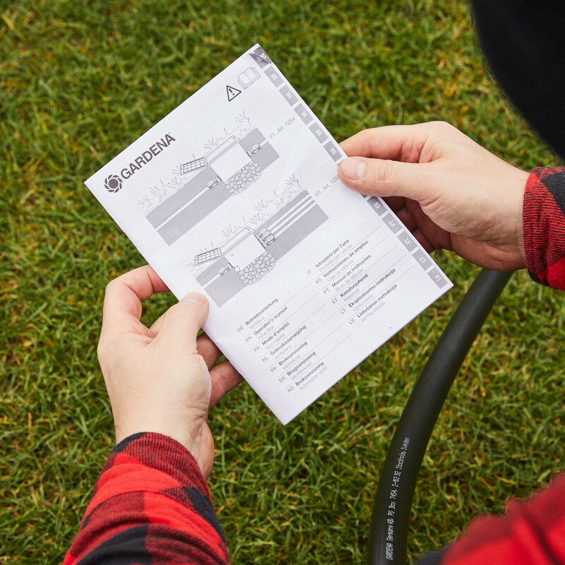 Workshop Bew&auml;sserung f&uuml;r den Garten: Bedienungsanleitung lesen