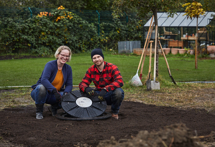 Zisterne im Garten einbauen
